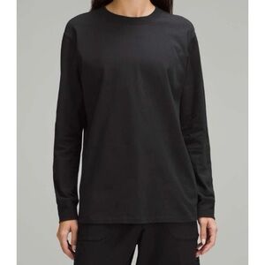 LULULEMON Black All Yours Heavyweight Long Sleeve Shirt